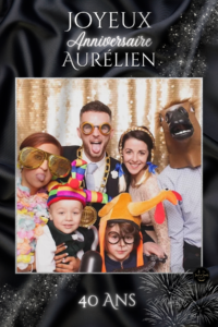 40 ans Aurélien